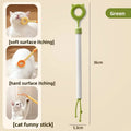 2-in-1 Retractable Cat Teaser & Massage Toy