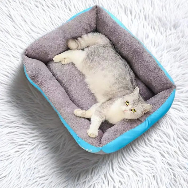 Plush Deep-Sleep Pet Bed — Dogs & Cats