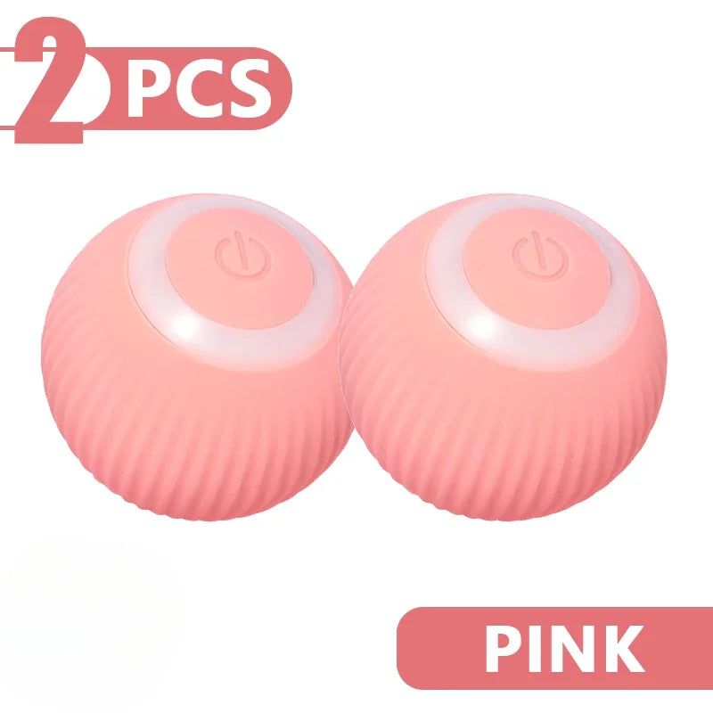 Electronic Auto-Rolling Cat Ball Toy