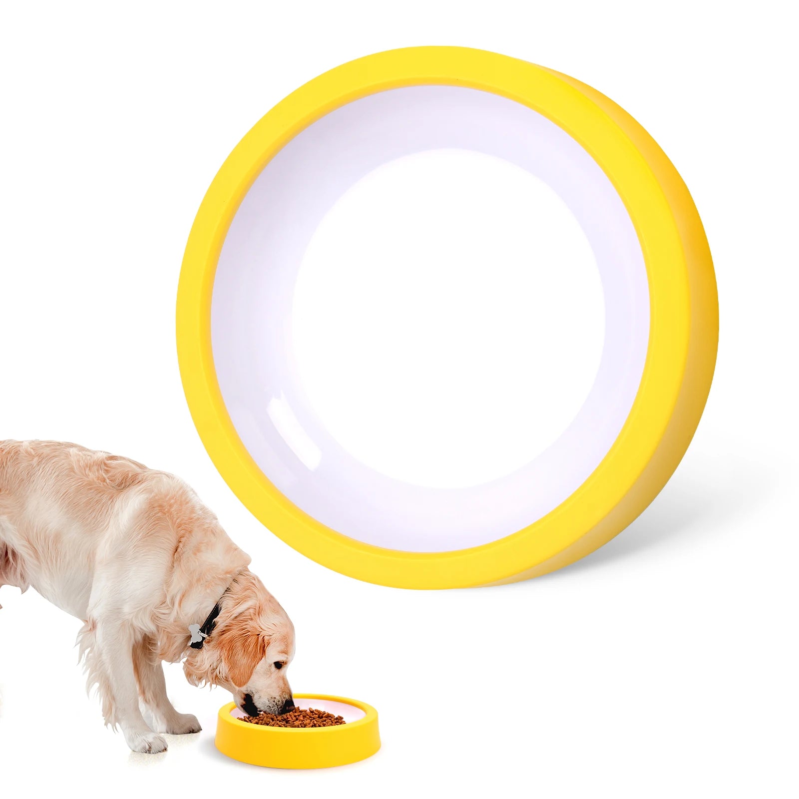 Anti-Gulp Slow Feeder Dog Bowl