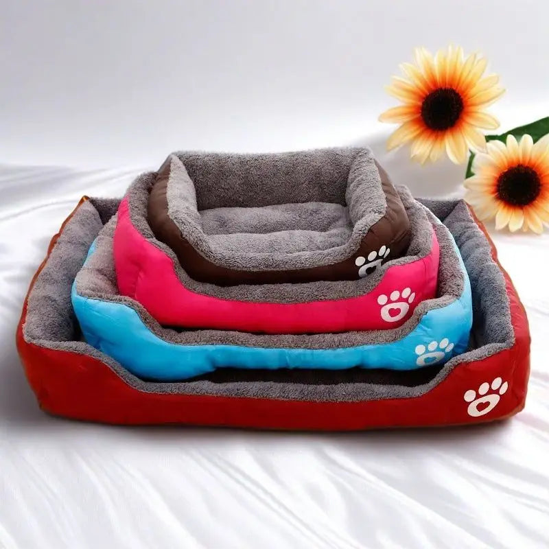 Plush Deep-Sleep Pet Bed — Dogs & Cats