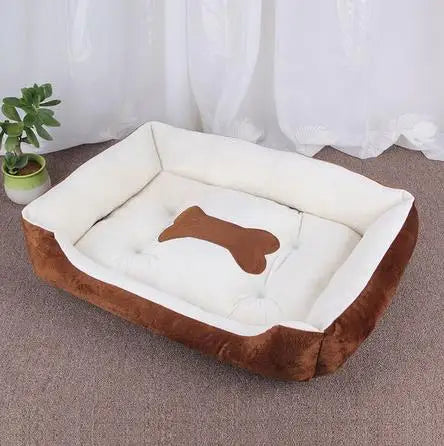Plush Deep-Sleep Pet Bed — Dogs & Cats