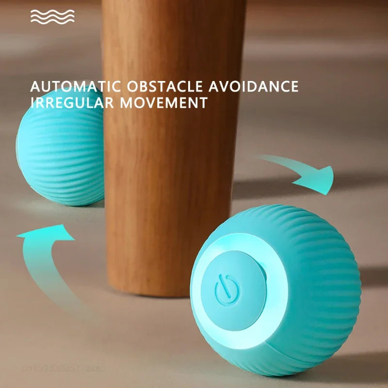 Electronic Auto-Rolling Cat Ball Toy